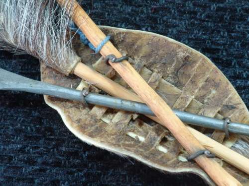 Vintage Zulu Shield with Spear