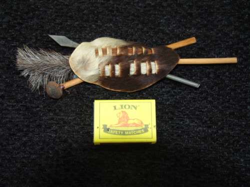 Vintage Zulu Shield with Spear