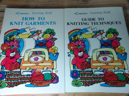 Set of 2 Empisal Knitting Books; How to knit Garments and Guide to knitting techniques