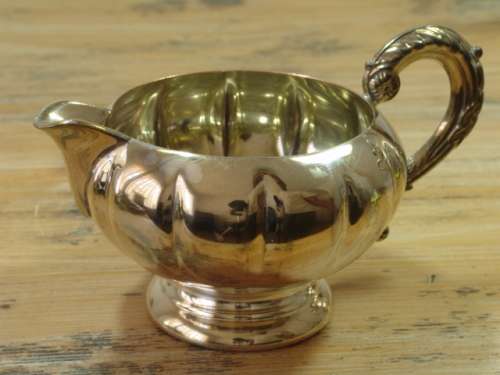 Vintage Marlboro silver plate Teapot and Creamer