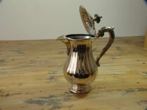 Vintage Marlboro silver plate Teapot and Creamer