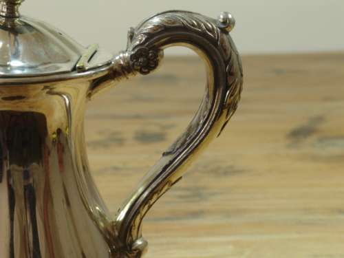 Vintage Marlboro silver plate Teapot and Creamer