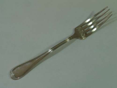 Large vintage 845 Silver Fork with Hallmark