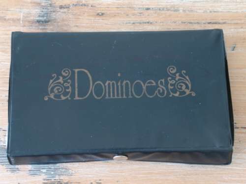 Vintage Full set of double six's Domino set in Original case