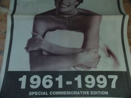 Vintage Sunday Times, 7 September 1997 - Princess Diana 1961 to 1997, 16 page commemorative edition
