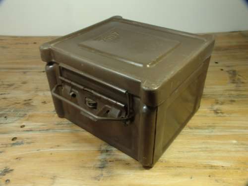 Old SADF metal Ammunition Box - 26cm x 28cm x 20cm