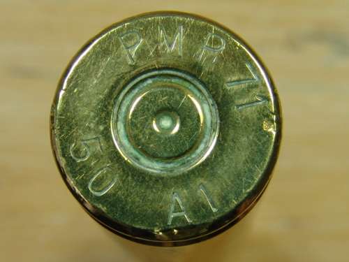 Lot of two brass spend Cartridges