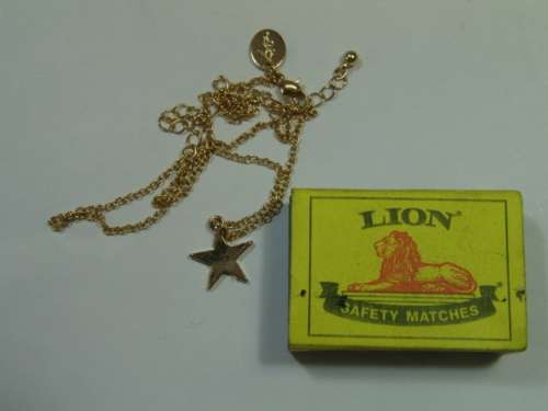 Necklace with star Pendant