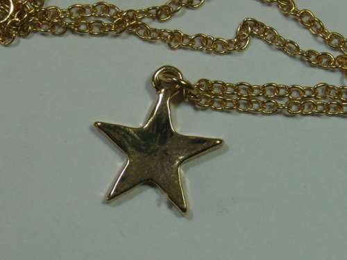 Necklace with star Pendant