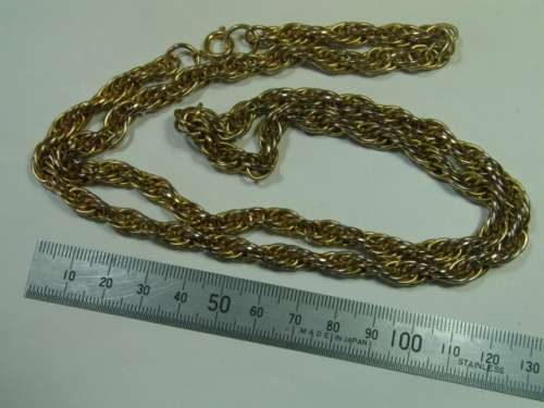 Vintage heavy multi link chain Necklace