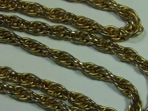 Vintage heavy multi link chain Necklace