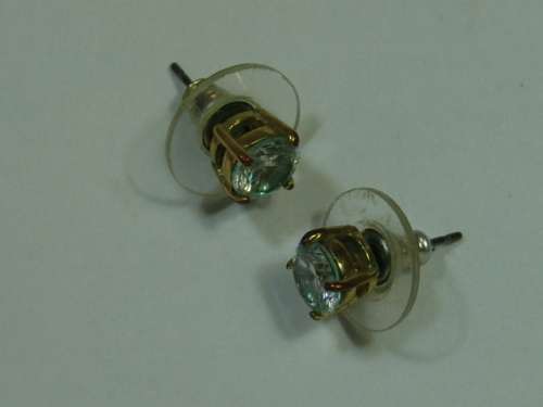Pair of vintage clear stone Earrings