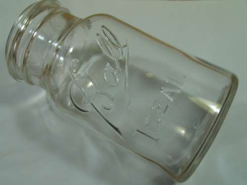 Vintage " Ball - Ideal " glass Jar