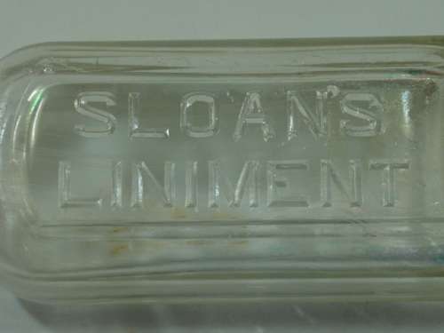 Vintage  Sloan's Liniment medicine Bottle