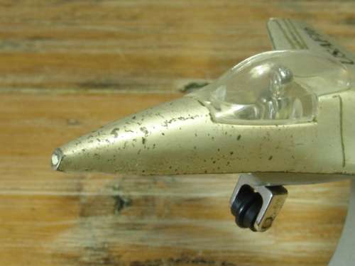 Large rare metal USA F16 Jetfighter table Lighter