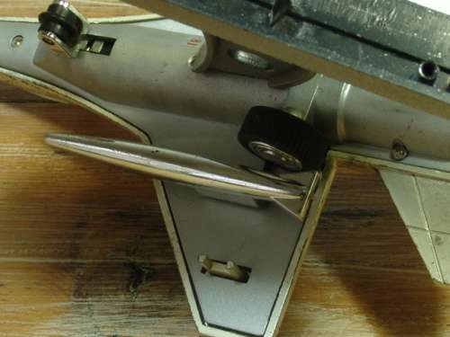 Large rare metal USA F16 Jetfighter table Lighter