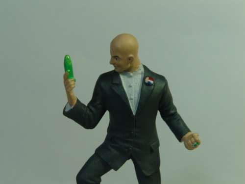 DC Comics Chess collection action figurine, Lex Luthor, Super hero character - collect them all