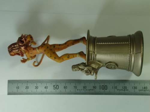 DC Comics Chess collection action figurine, Cheetah, collectable Super hero character