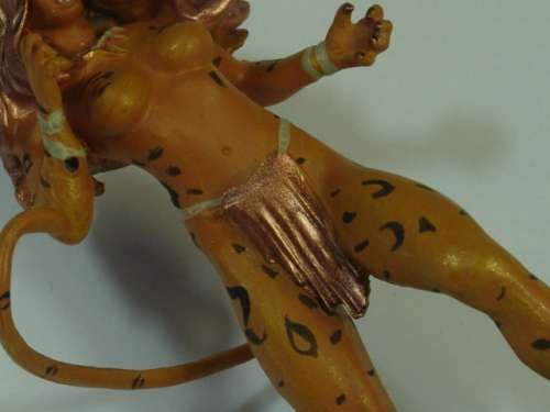 DC Comics Chess collection action figurine, Cheetah, collectable Super hero character