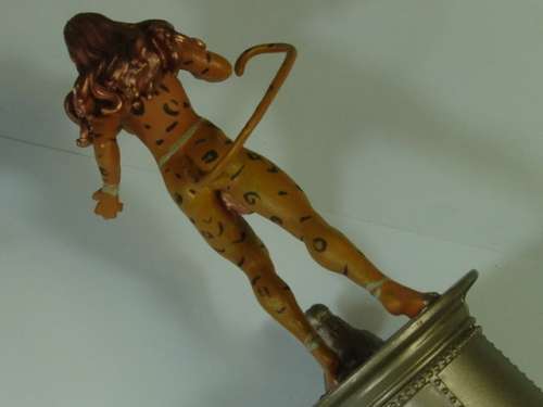 DC Comics Chess collection action figurine, Cheetah, collectable Super hero character
