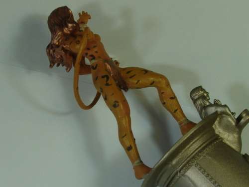 DC Comics Chess collection action figurine, Cheetah, collectable Super hero character