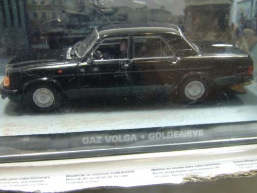 James Bond, 007, Collectable die cast model car, Diorama, GAZ Volga, Golden Eye.