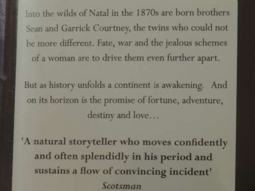 Wilbur Smith, When the lion feeds, an Audio story, double Cassette / Tape set.