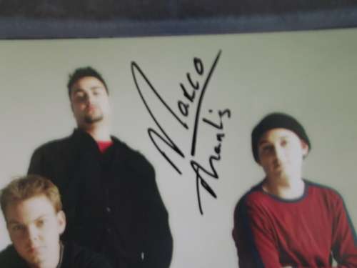 Music Poster, Prime Circle, Hello crazy world, Hand signed by band members, 59cm x 84cm