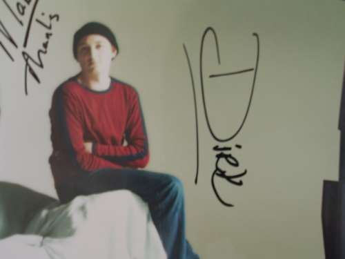 Music Poster, Prime Circle, Hello crazy world, Hand signed by band members, 59cm x 84cm