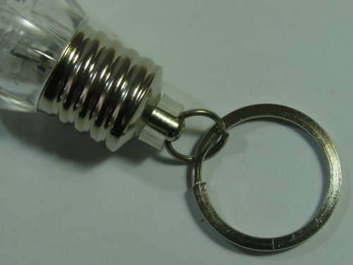 Coloured LED spiral Key Holder / Toy