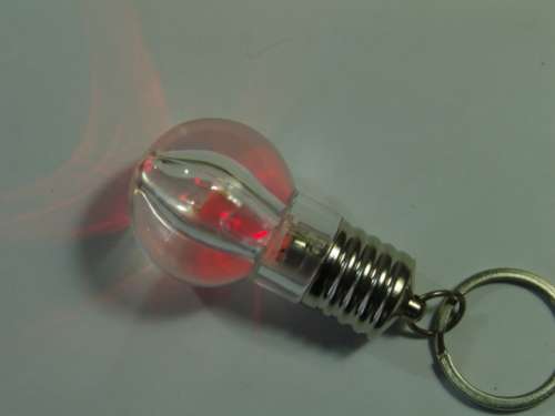 Coloured LED ball Key Holder / Toy, 35 in the lot, winner takes all