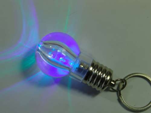 Coloured LED ball Key Holder / Toy, 35 in the lot, winner takes all