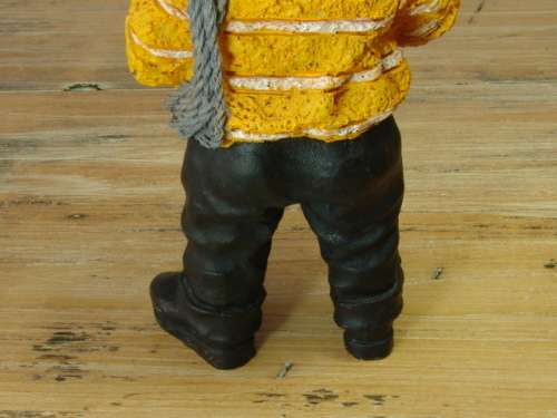 Resin figurine, Fisherman with pipe