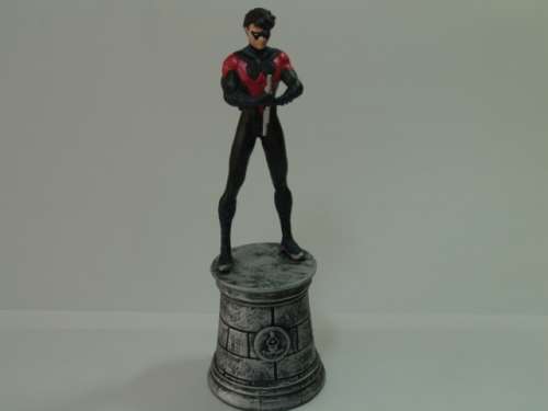 DC Comics Chess collection action figurine, Nightwing, collectable Super hero character