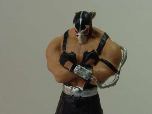 DC Comics Chess collection action figurine, Bane, collectable Super hero character