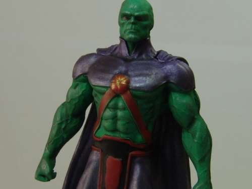 DC Comics Chess collection action figurine, Martian Manhunter, collectable Super hero character