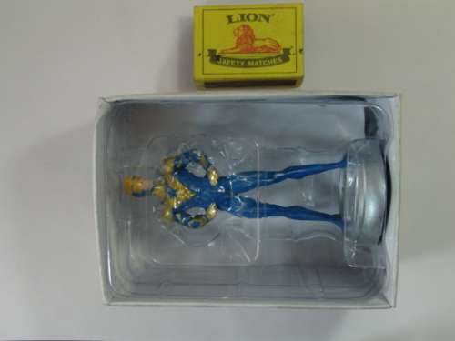 DC Comics Chess collection action figurine, Booster Gold, collectable Super hero character