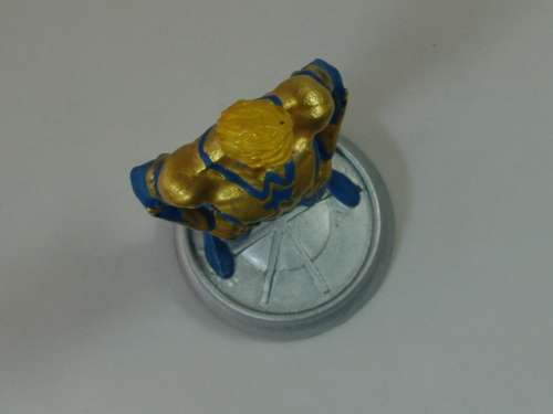 DC Comics Chess collection action figurine, Booster Gold, collectable Super hero character