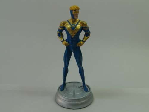 DC Comics Chess collection action figurine, Booster Gold, collectable Super hero character