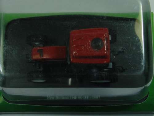 Collectable die cast model Tractor, Hachette, New Holland TNF 90DT, 1997, scale 1:43, mint condition