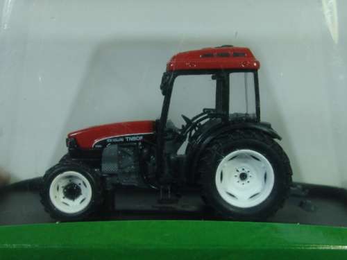 Collectable die cast model Tractor, Hachette, New Holland TNF 90DT, 1997, scale 1:43, mint condition