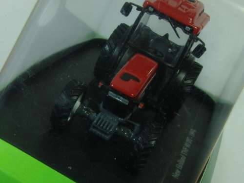 Collectable die cast model Tractor, Hachette, New Holland TNF 90DT, 1997, scale 1:43, mint condition