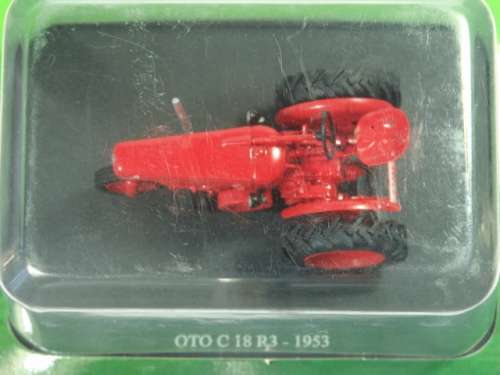 Collectable die cast model Tractor, Hachette, OTO C 18 R3, 1953, scale 1:43, mint condition
