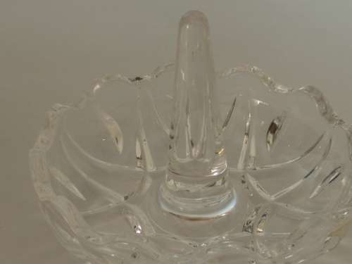 Crystal ring tree, vintage