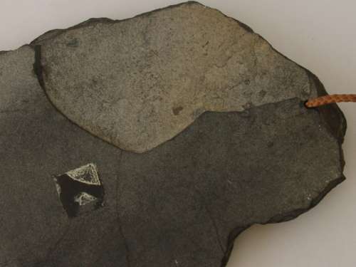 Historical Slate tile painting, wall plaque