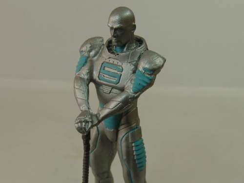 DC Comics Chess collection action figurine, Steel, Super hero character, collect them all