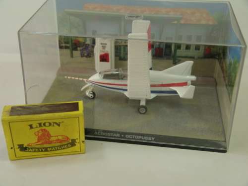 James Bond 007, Collectable die cast models, Diorama, Acrostar from Octopussy, 1983
