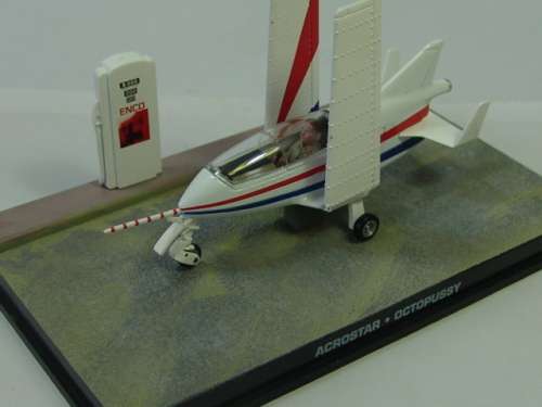 James Bond 007, Collectable die cast models, Diorama, Acrostar from Octopussy, 1983