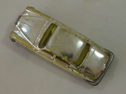 Husky, Jaguar MK10 chromed collectable scale model car, scale 1:64, Great Britain, 60's, very rare