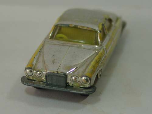 Husky, Jaguar MK10 chromed collectable scale model car, scale 1:64, Great Britain, 60's, very rare